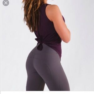 Ptula alyssa tie up tank purple small